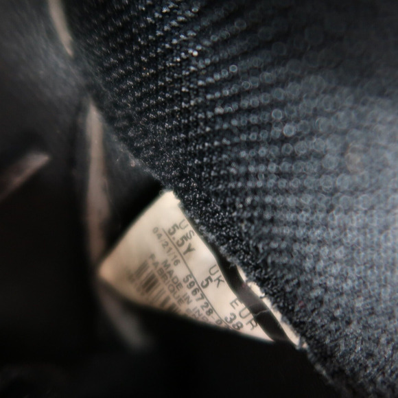 Nike Shoes Youth 5.5 Sneakers Air Force 1 Lifestyle Active Casual Leather Black - Picture 13 of 14